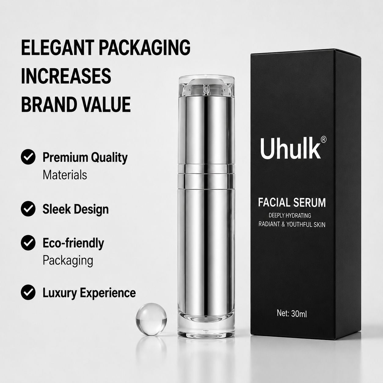 Uhulk Multi-Peptide Youth Facial Serum
