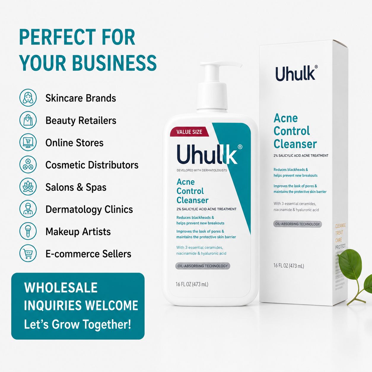 Uhulk Acne Control Cleanser