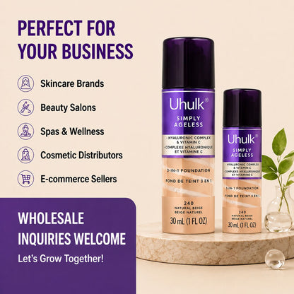 Uhulk AgeLess 3-in-1 Foundation