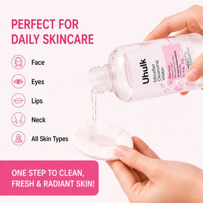 Uhulk Rose Micellar Cleansing Water