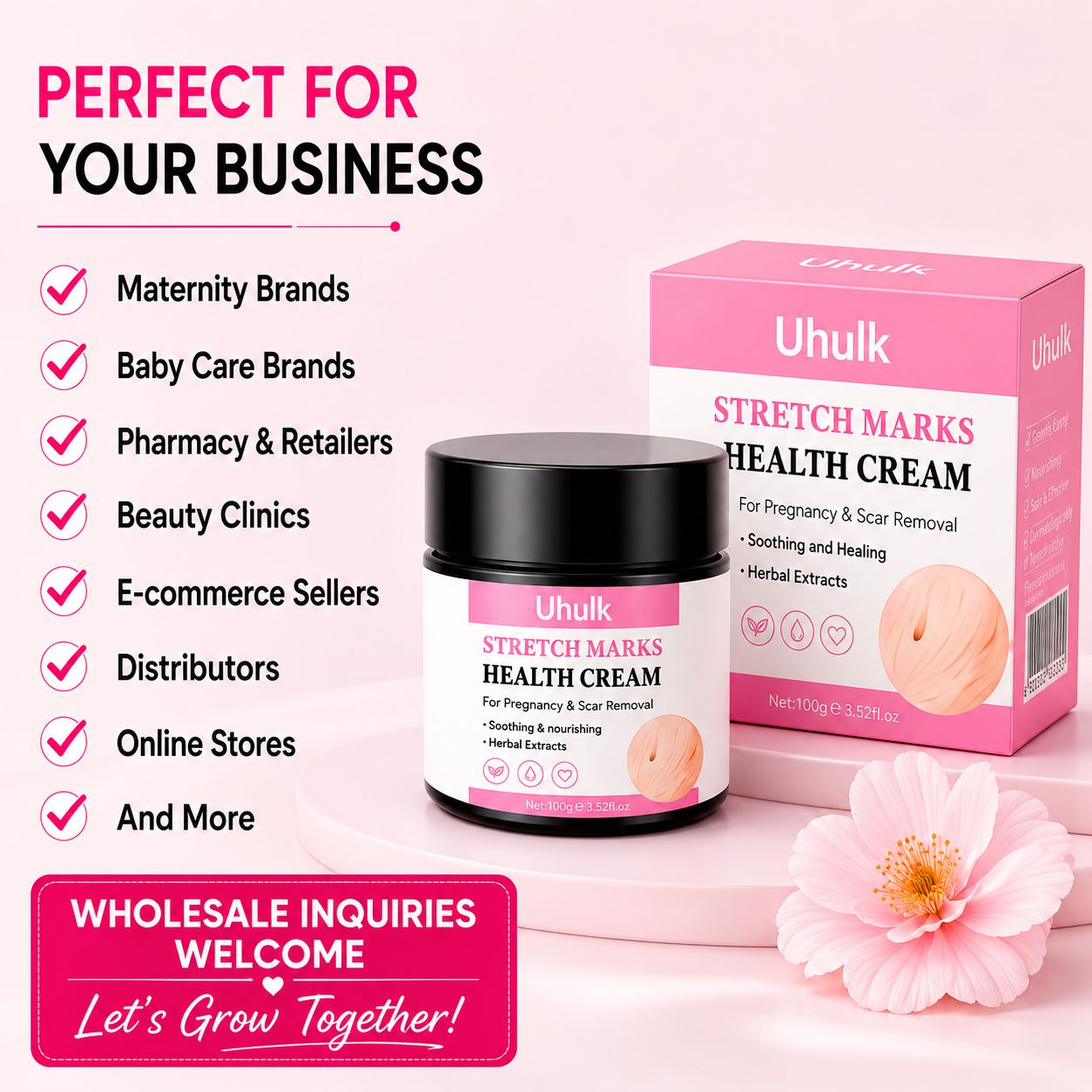 Uhulk Scar Repair Stretch Mark Cream