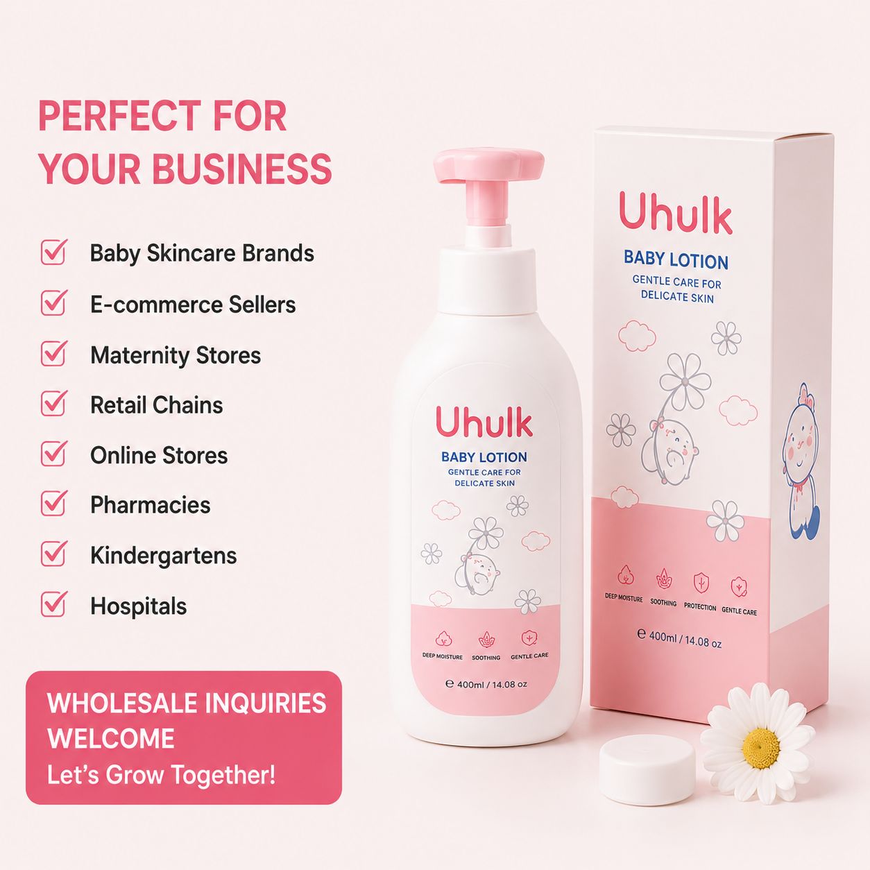 Uhulk Daily Nourishing Baby Lotion