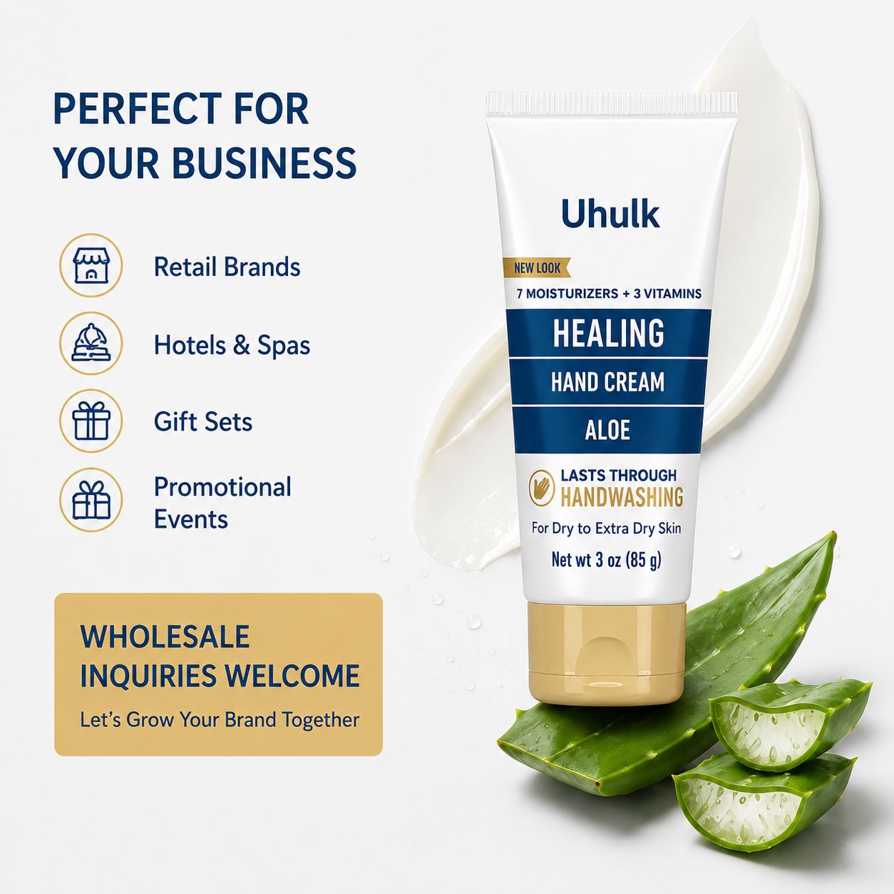 Uhulk Aloe Hand Cream