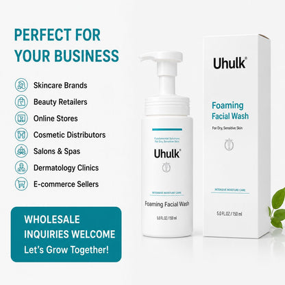 Uhulk Ceramide Foam Cleanser