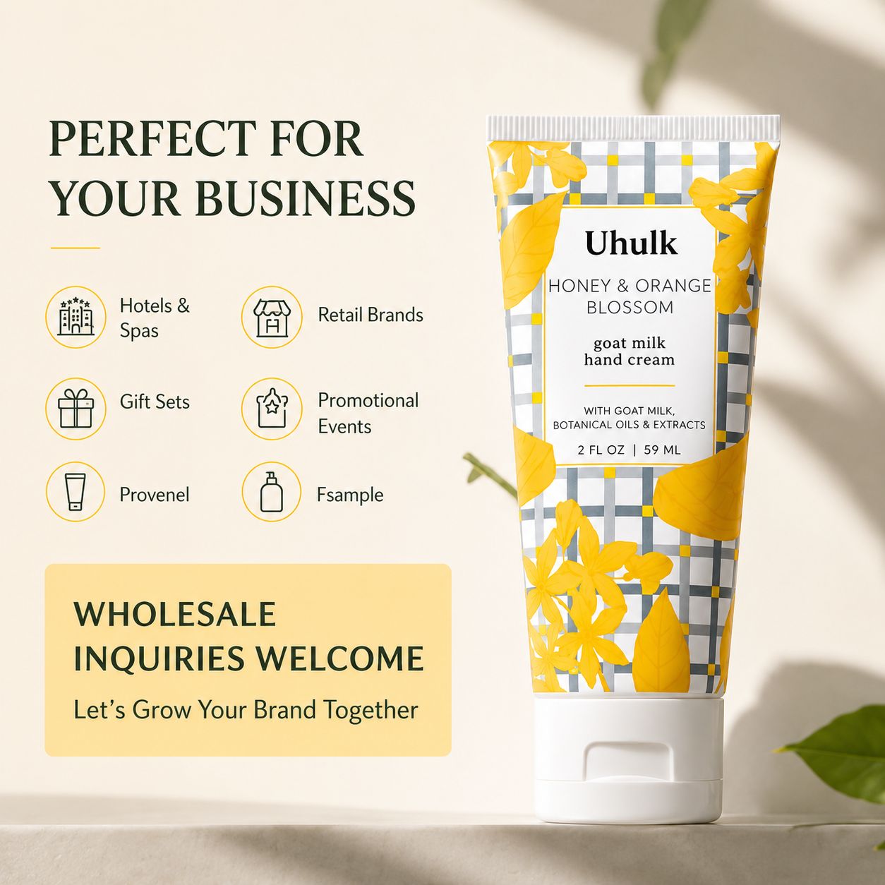 Uhulk Honey Hand Cream