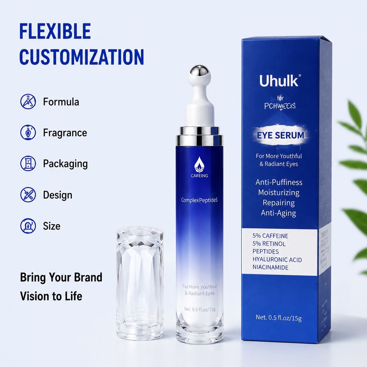 Uhulk Caffeine Eye Serum