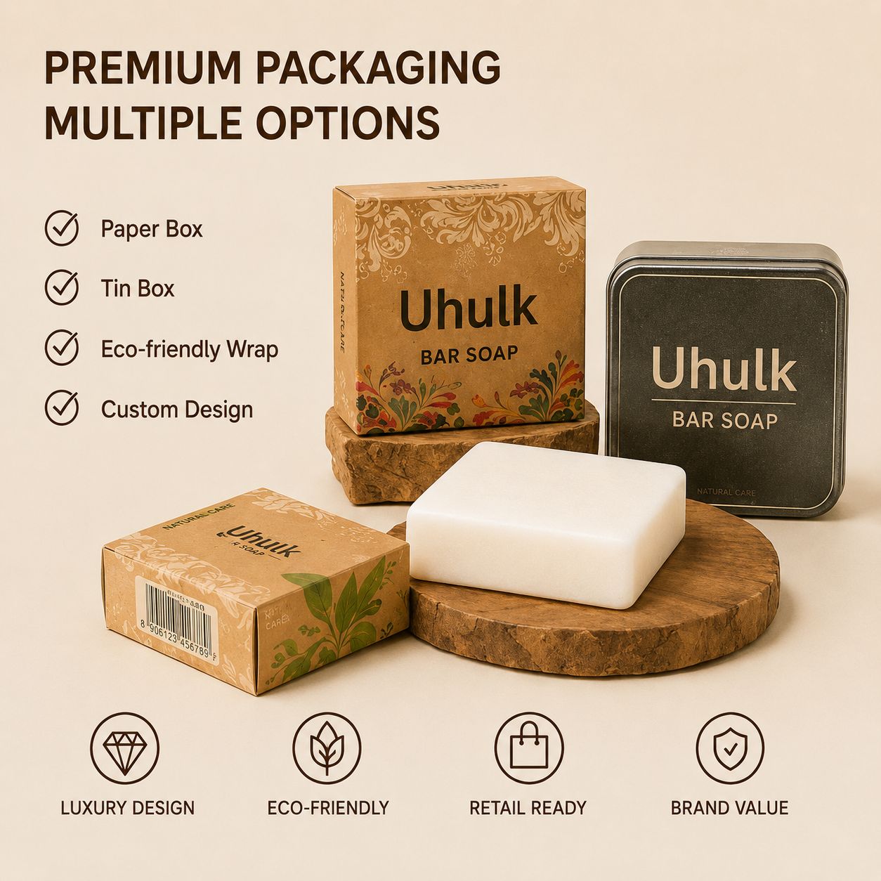 Uhulk Botanical Moisturizing Bar Soap