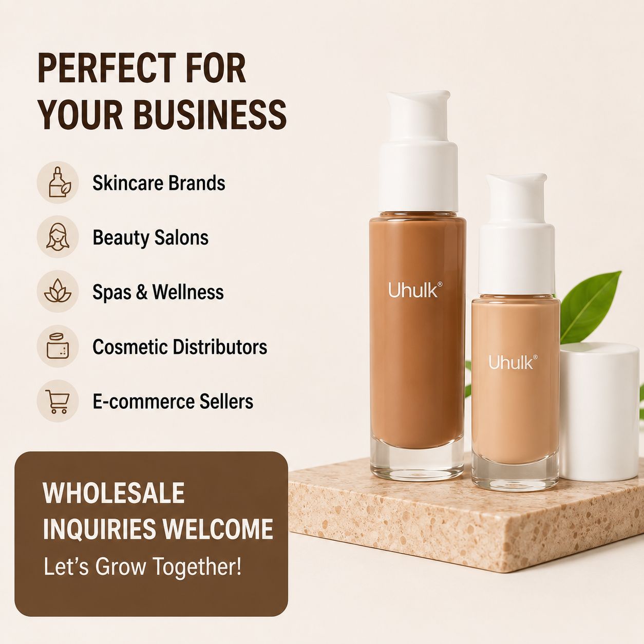 Uhulk Radiance Liquid Foundation
