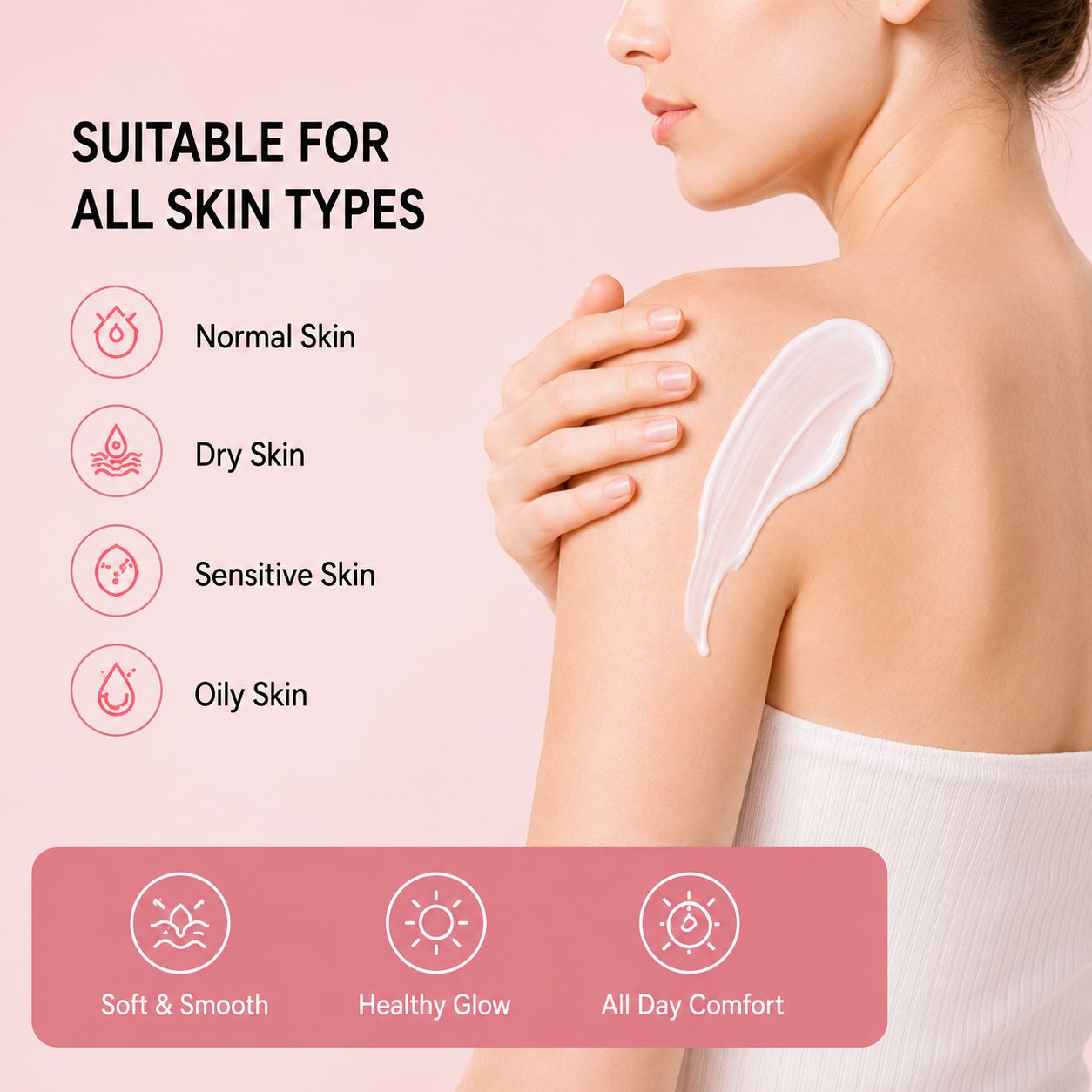 Uhulk Acid Amine Silky Body Lotion