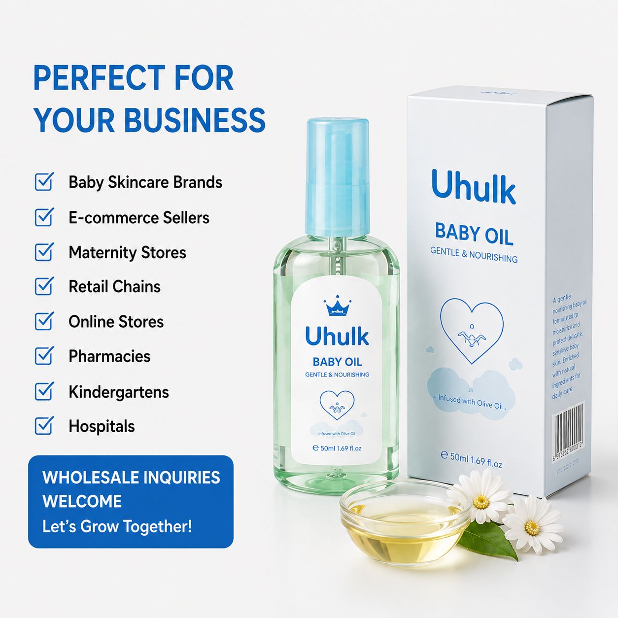 Uhulk Pure Care Baby Oil