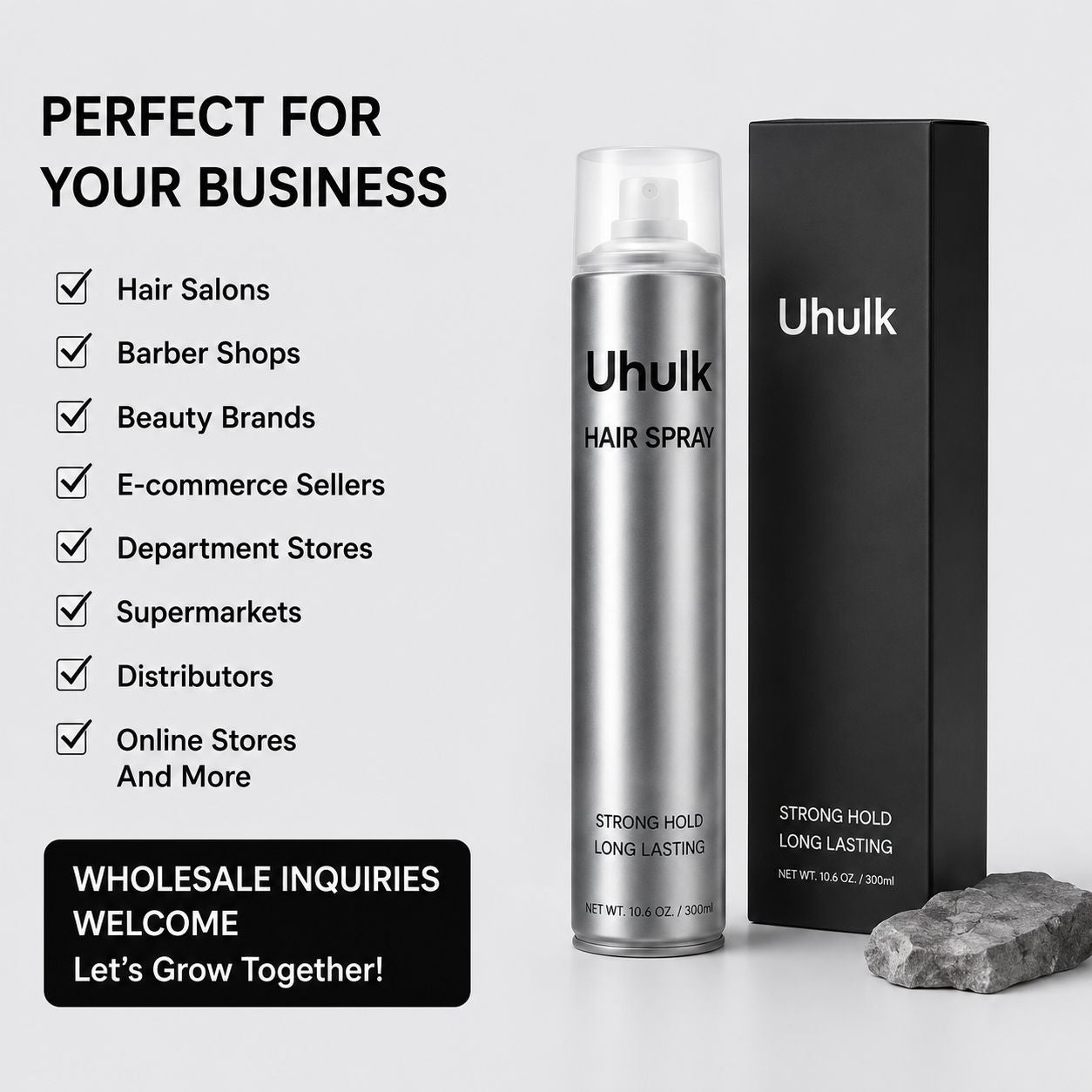 Uhulk Strong Hold Hair Spray