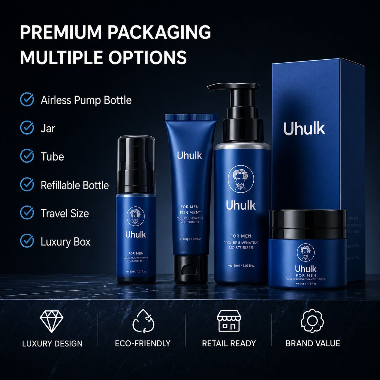 Uhulk Men Hydrating Repair Cream
