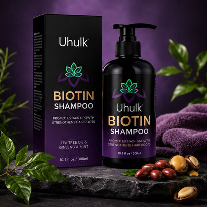 Uhulk Biotin Hair Growth Strength Shampoo