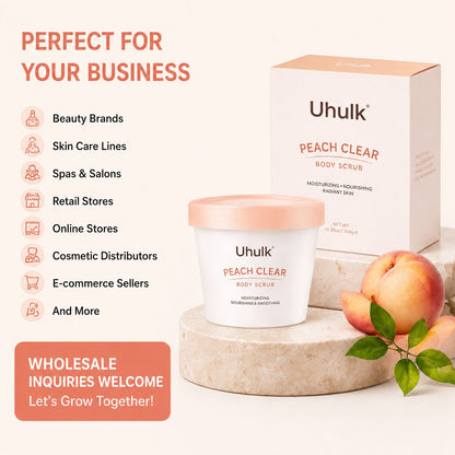 Uhulk Peach Glow Body Scrub