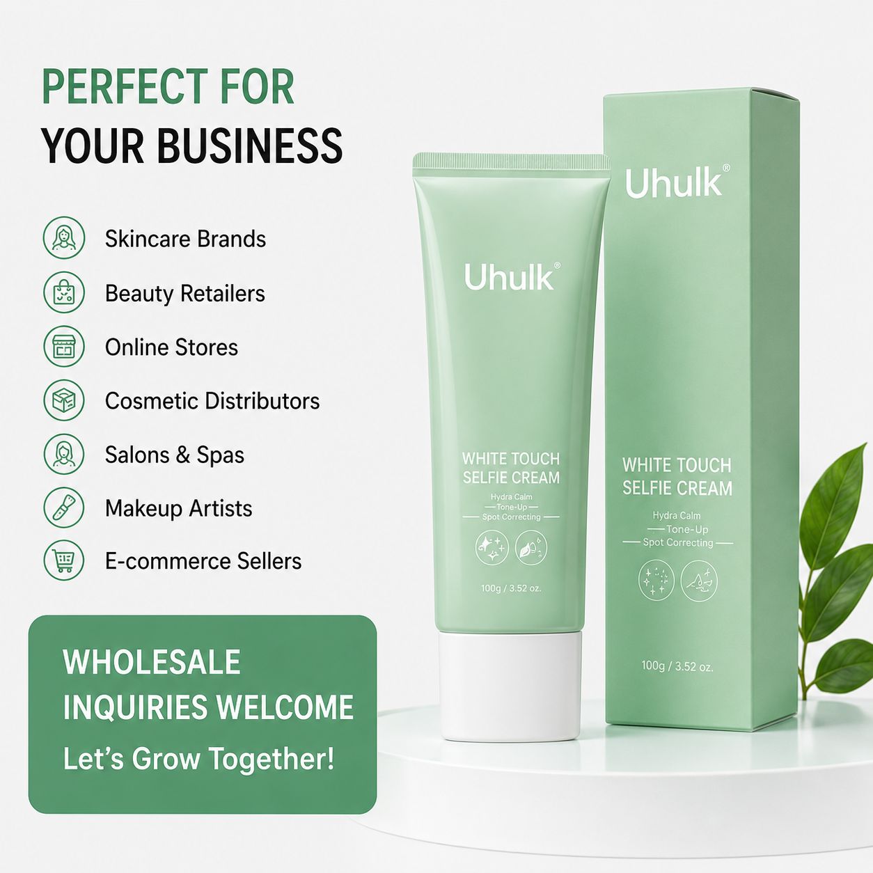 Uhulk White Touch Concealer Cream