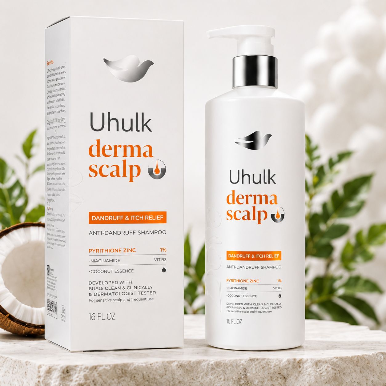 Uhulk Anti-Dandruff Scalp Care Shampoo