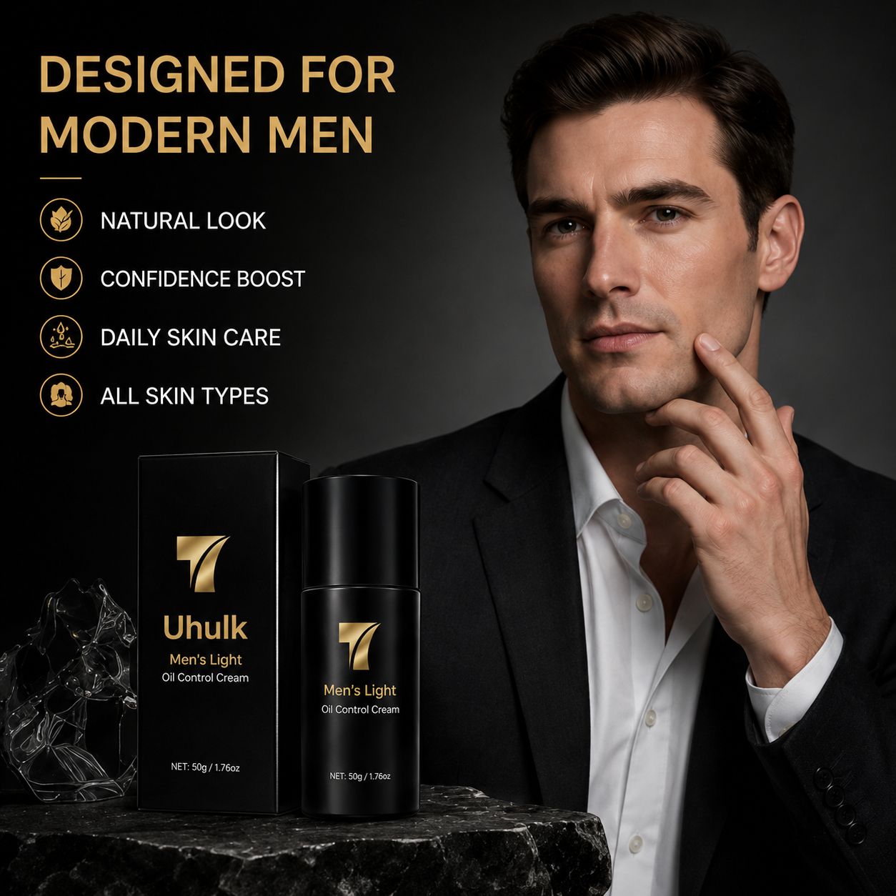 Uhulk Men Oil Control Tone-Up Cream
