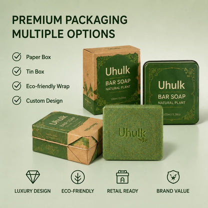 Uhulk Mugwort Herbal Bar Soap
