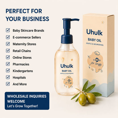 Uhulk Gentle Nourishing Baby Oil