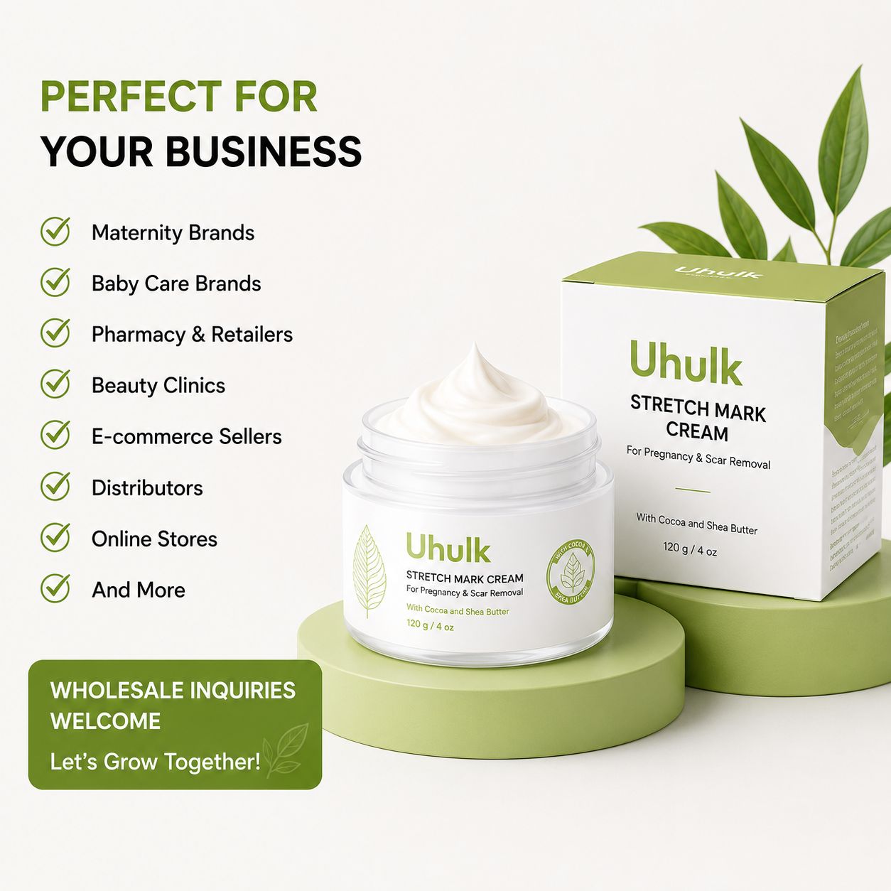 Uhulk Pregnancy Care Stretch Mark Cream