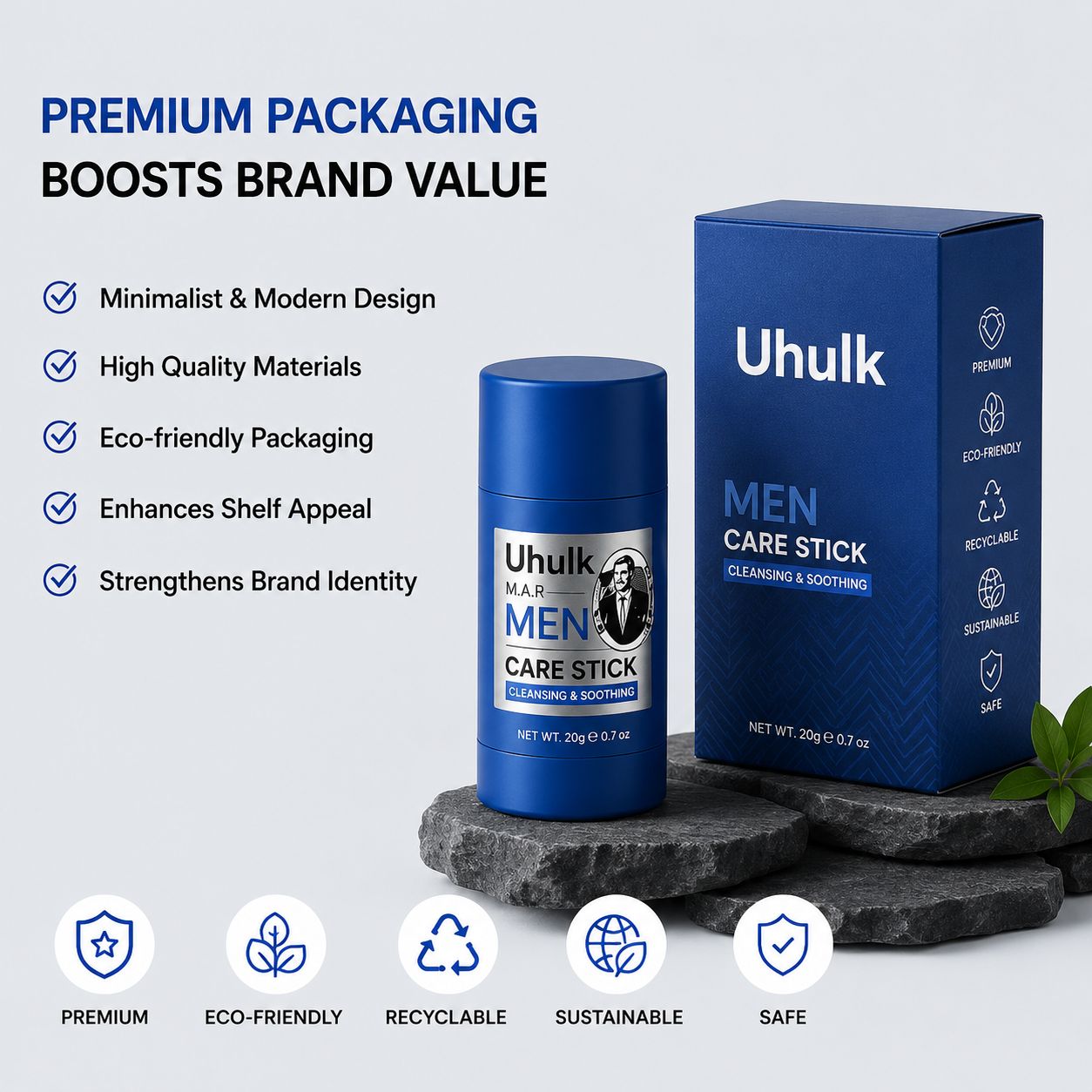 Uhulk Daily Beard Care Stick