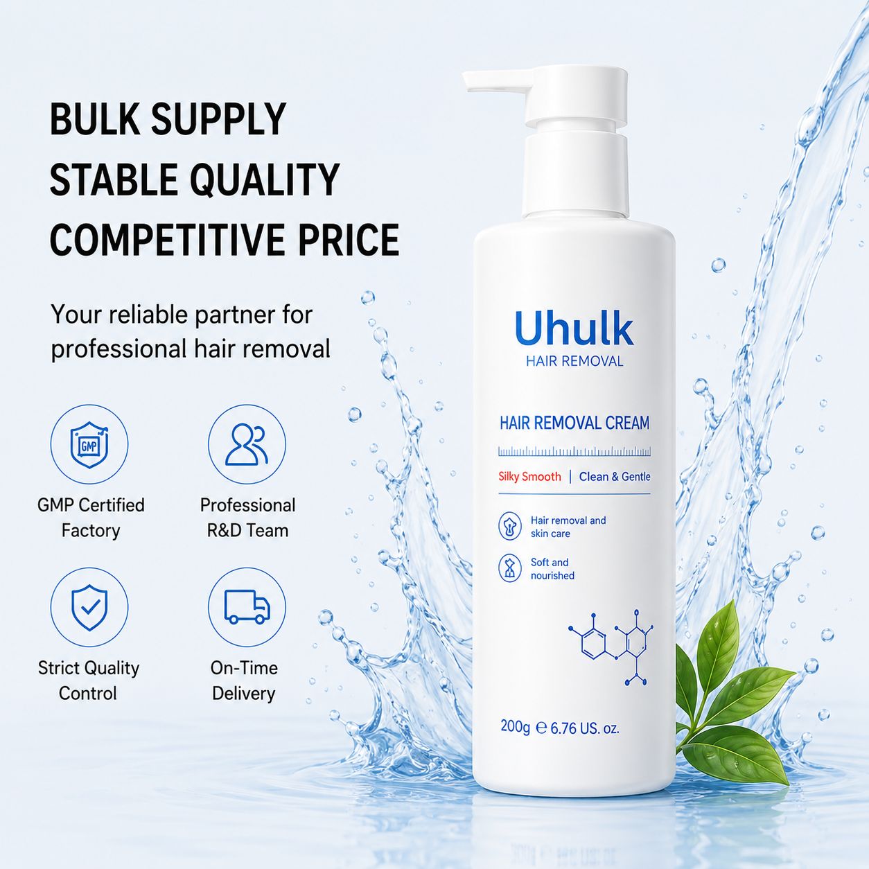 Uhulk Aloe Hair Removal Cream