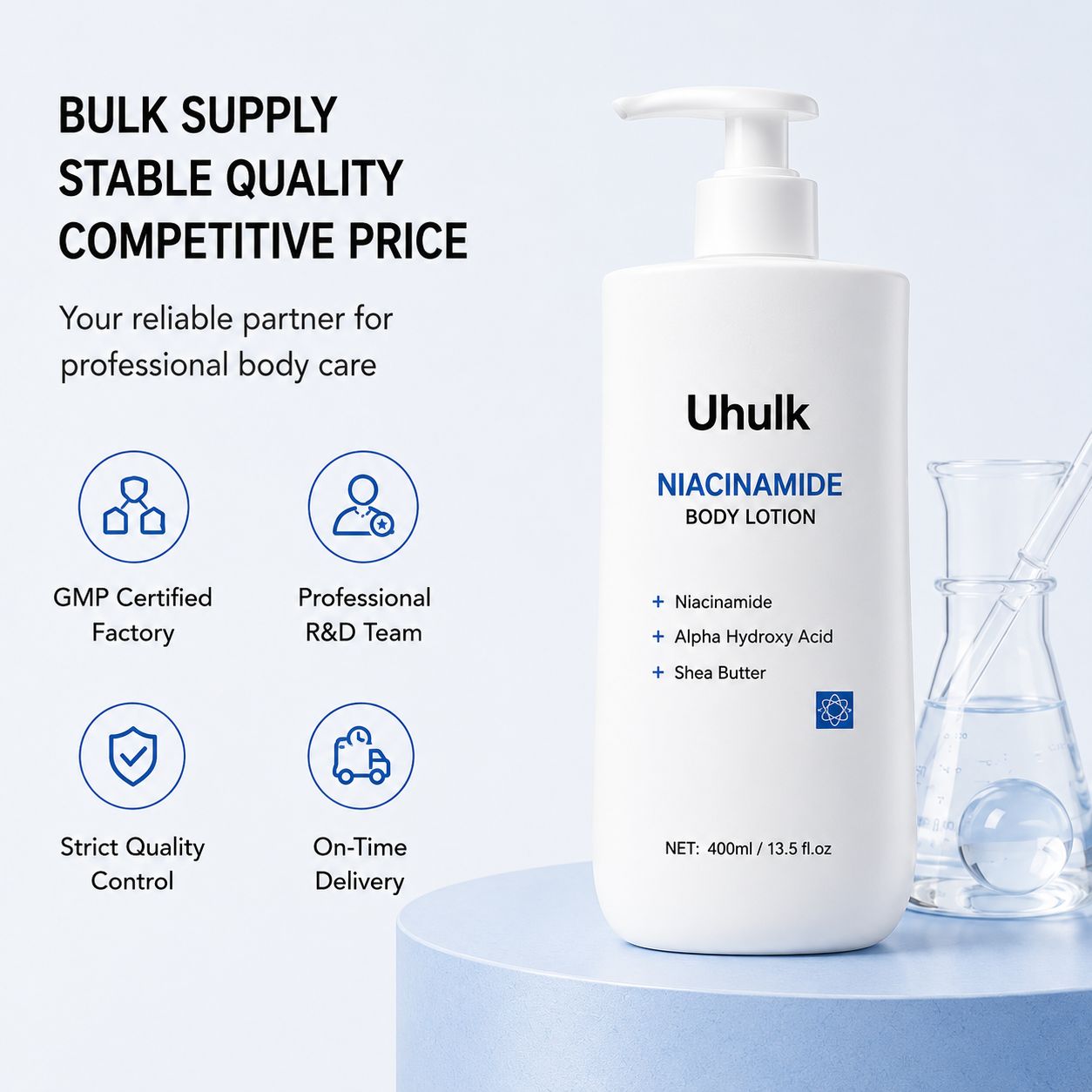 Uhulk Niacinamide Brightening Body Lotion