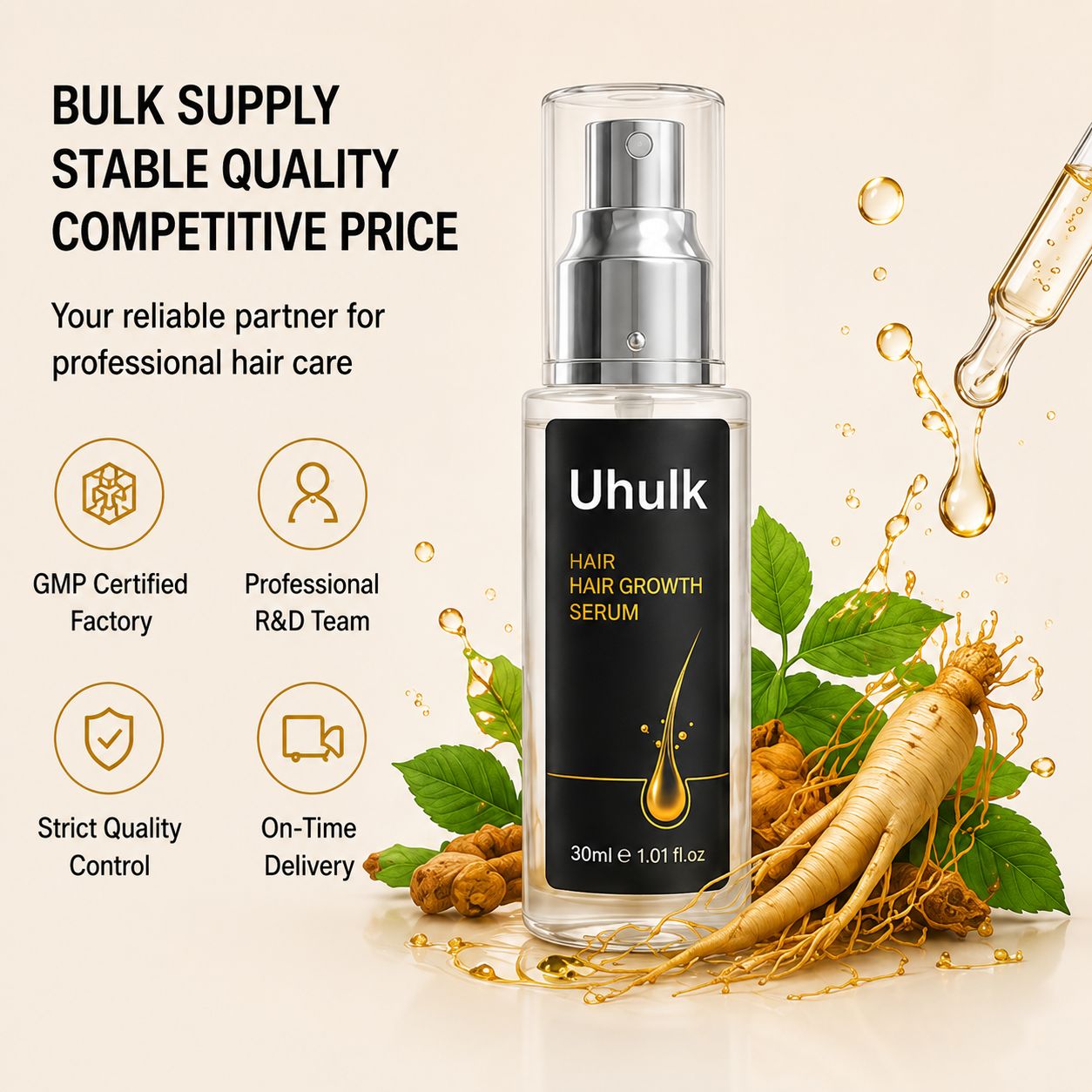 Uhulk Classic Hair Growth Serum