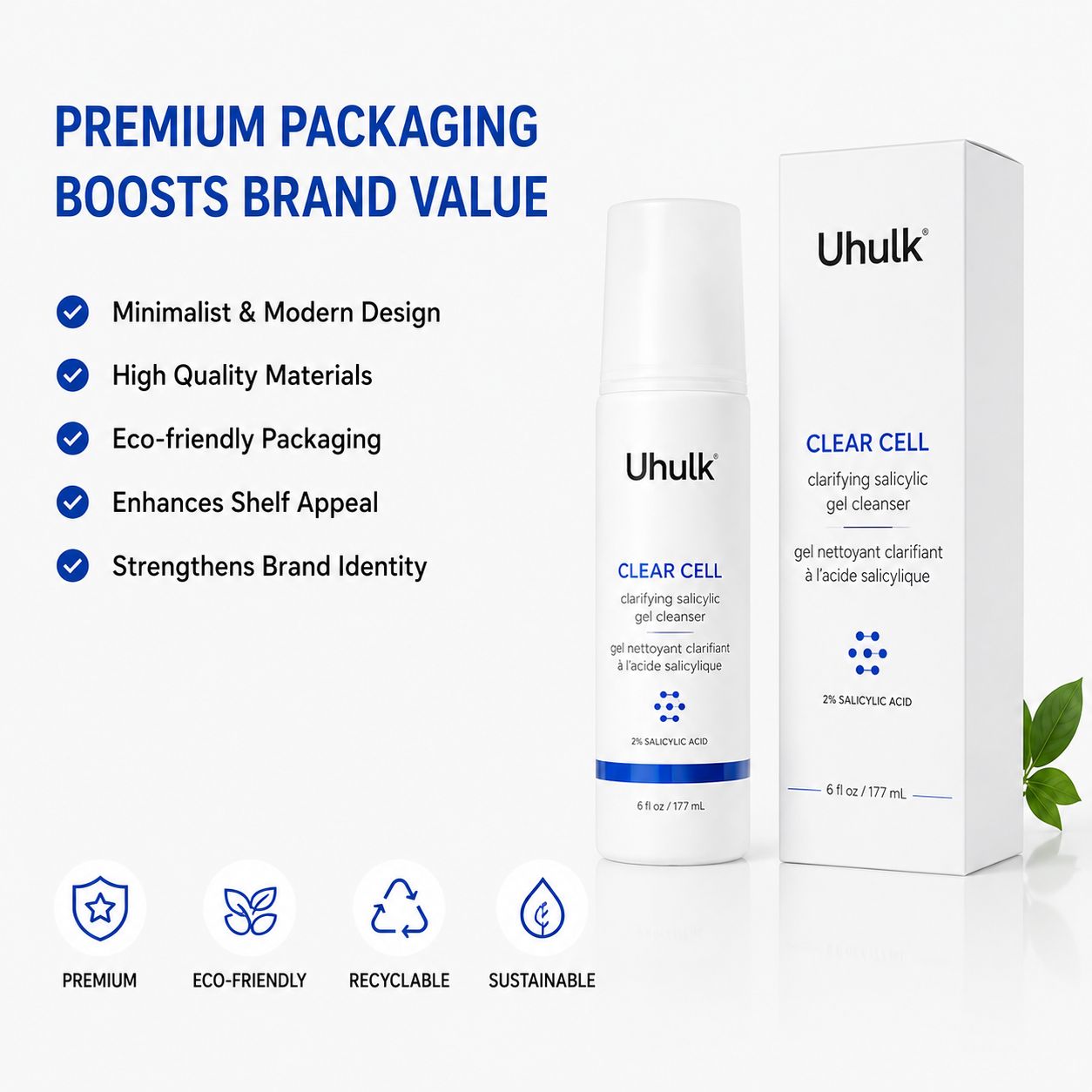 Uhulk Salicylic Foam Cleanser