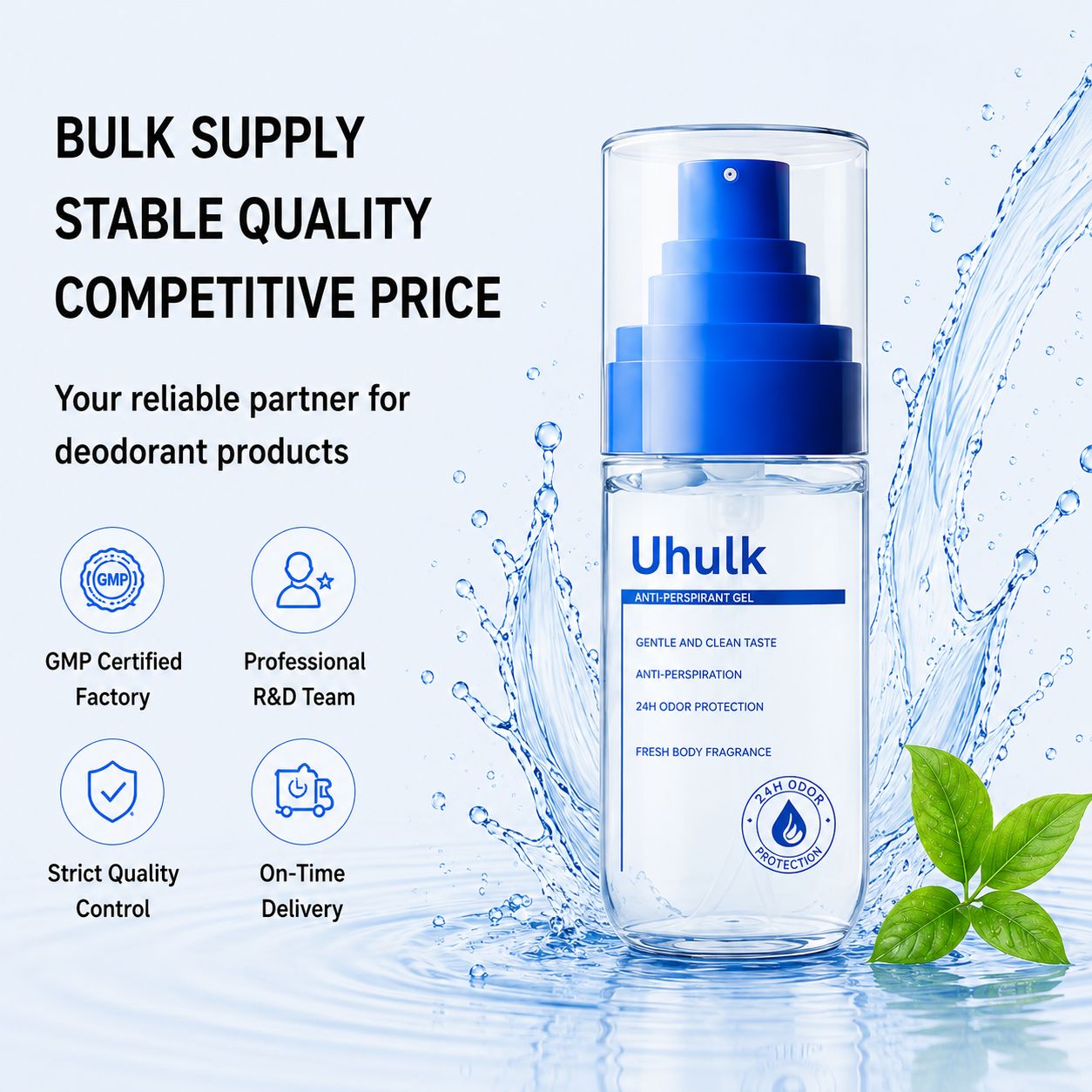 Uhulk Cooling Gel Deodorant