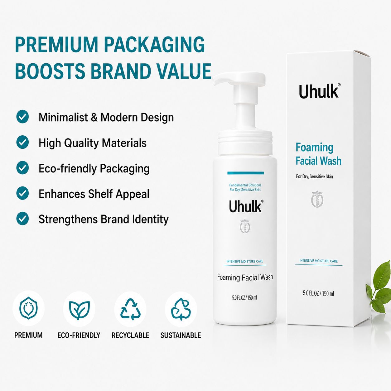 Uhulk Ceramide Foam Cleanser