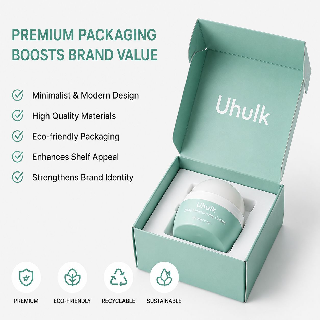 Uhulk Daily Moisturizing Baby Cream