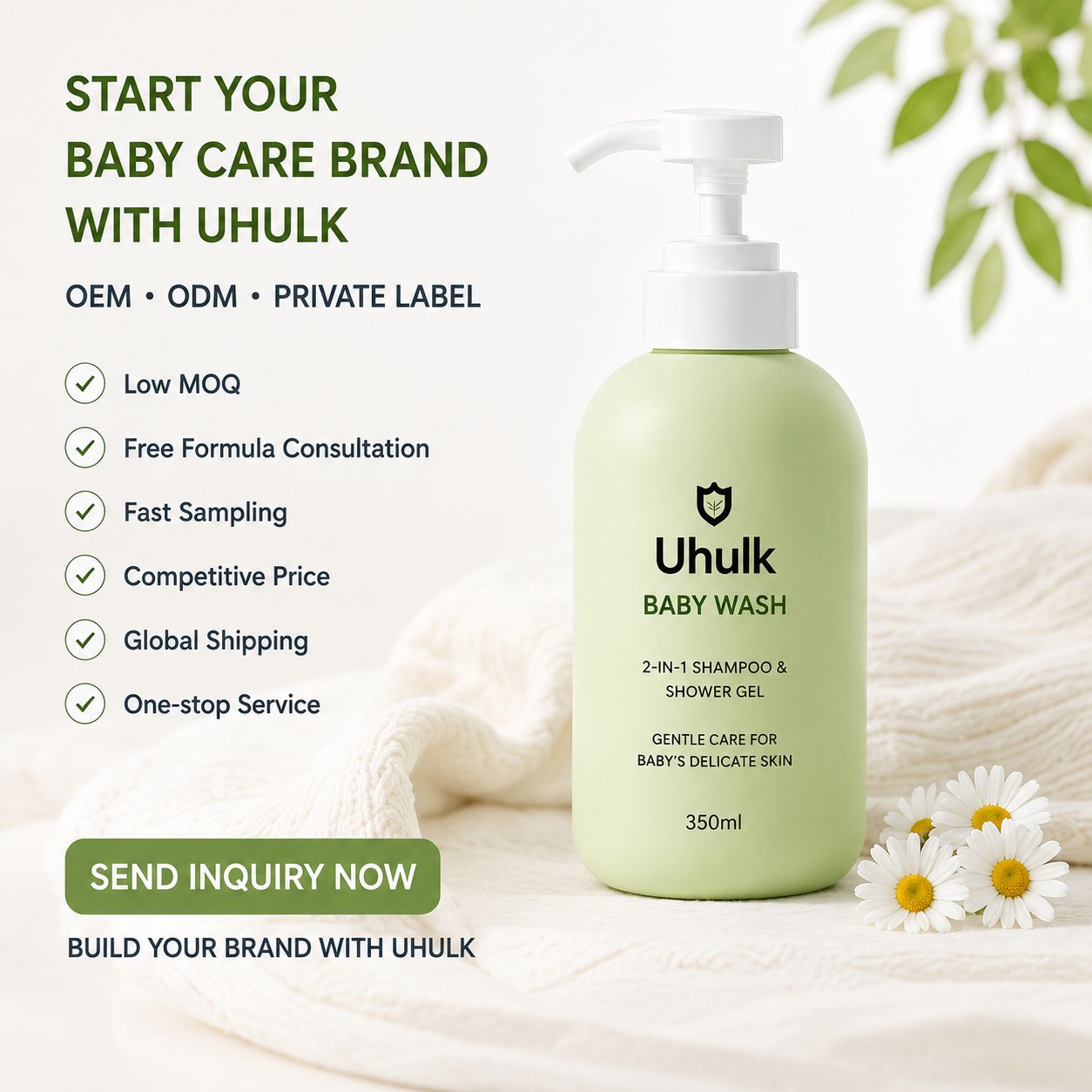 Uhulk Soothing Baby Wash