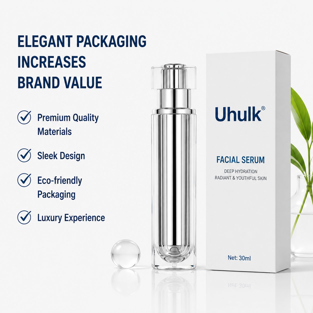 Uhulk Silver Peptide Facial Serum