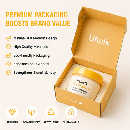 Uhulk Coco Colada Smoothing Face Scrub