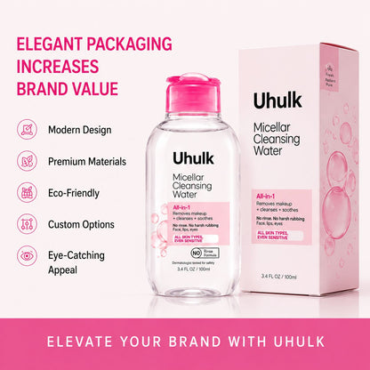 Uhulk Rose Micellar Cleansing Water