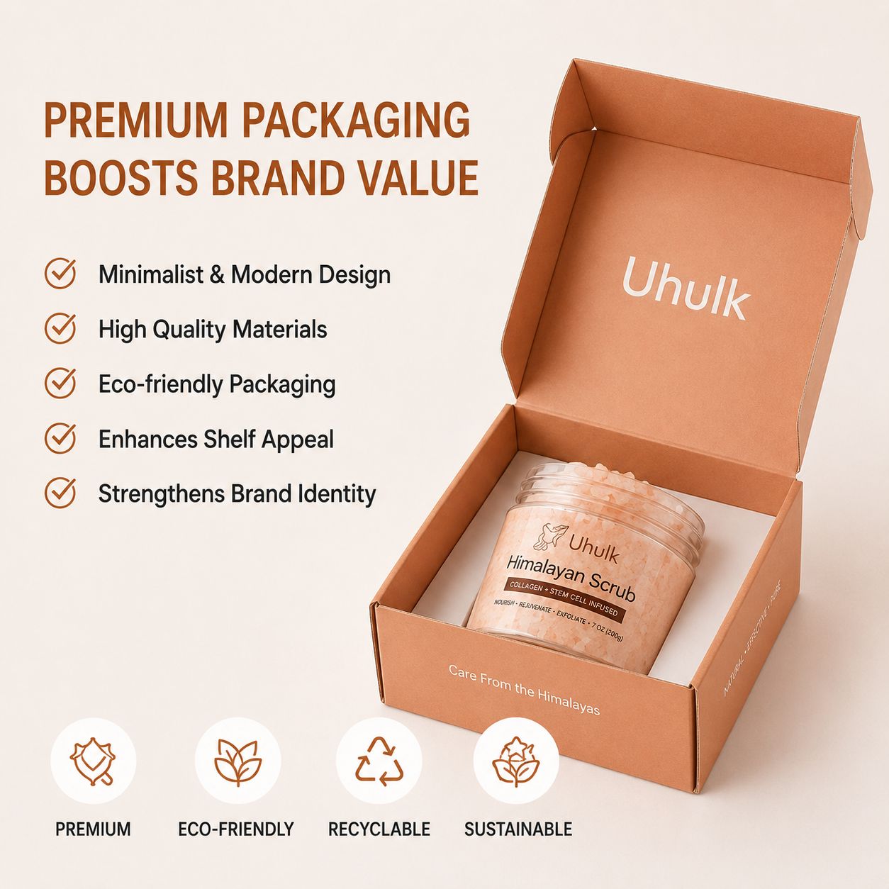 Uhulk Himalayan Renewing Face Scrub