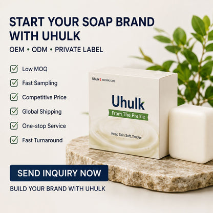 Uhulk Natural Goat Milk Bar Soap