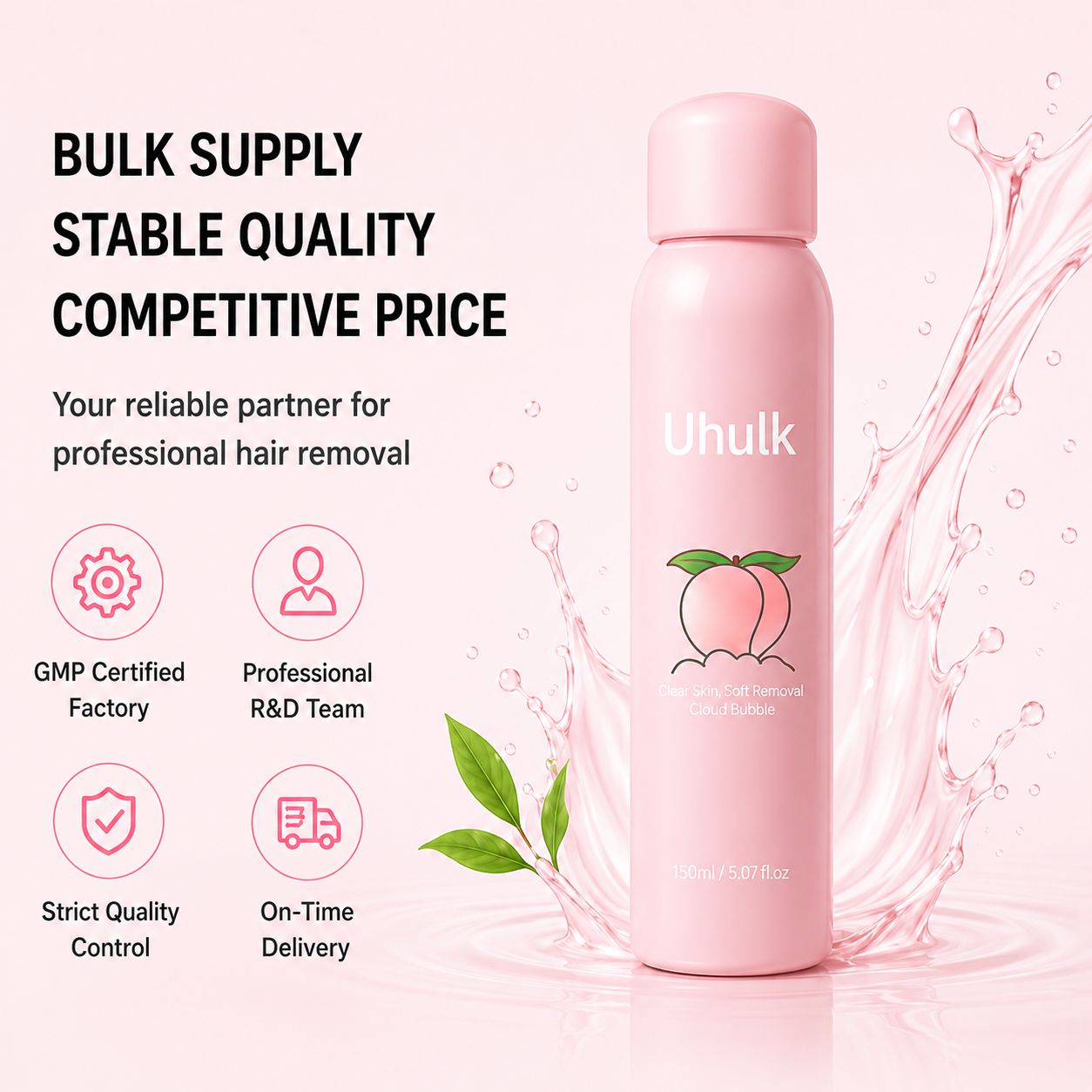 Uhulk Peach Hair Removal Cream