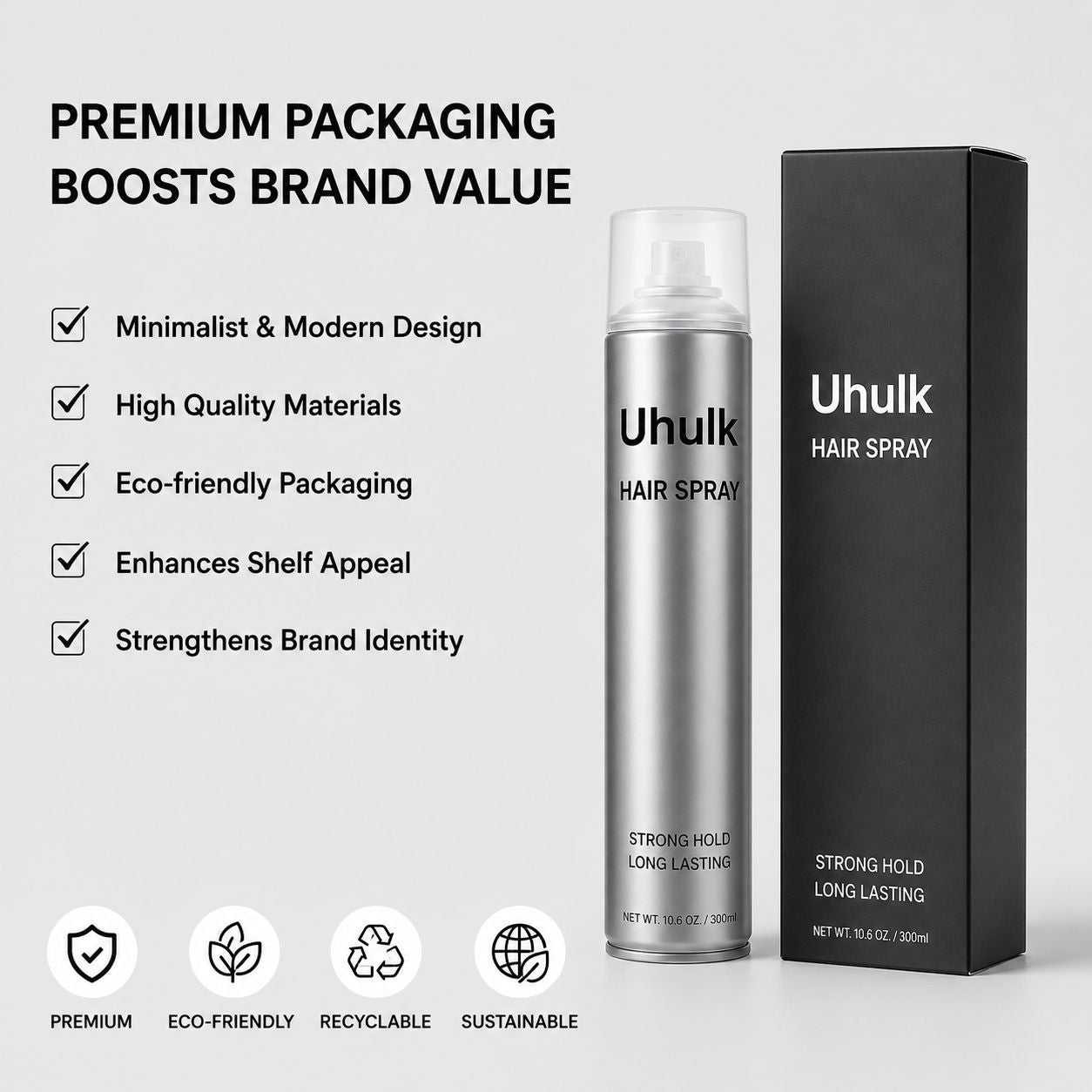 Uhulk Strong Hold Hair Spray