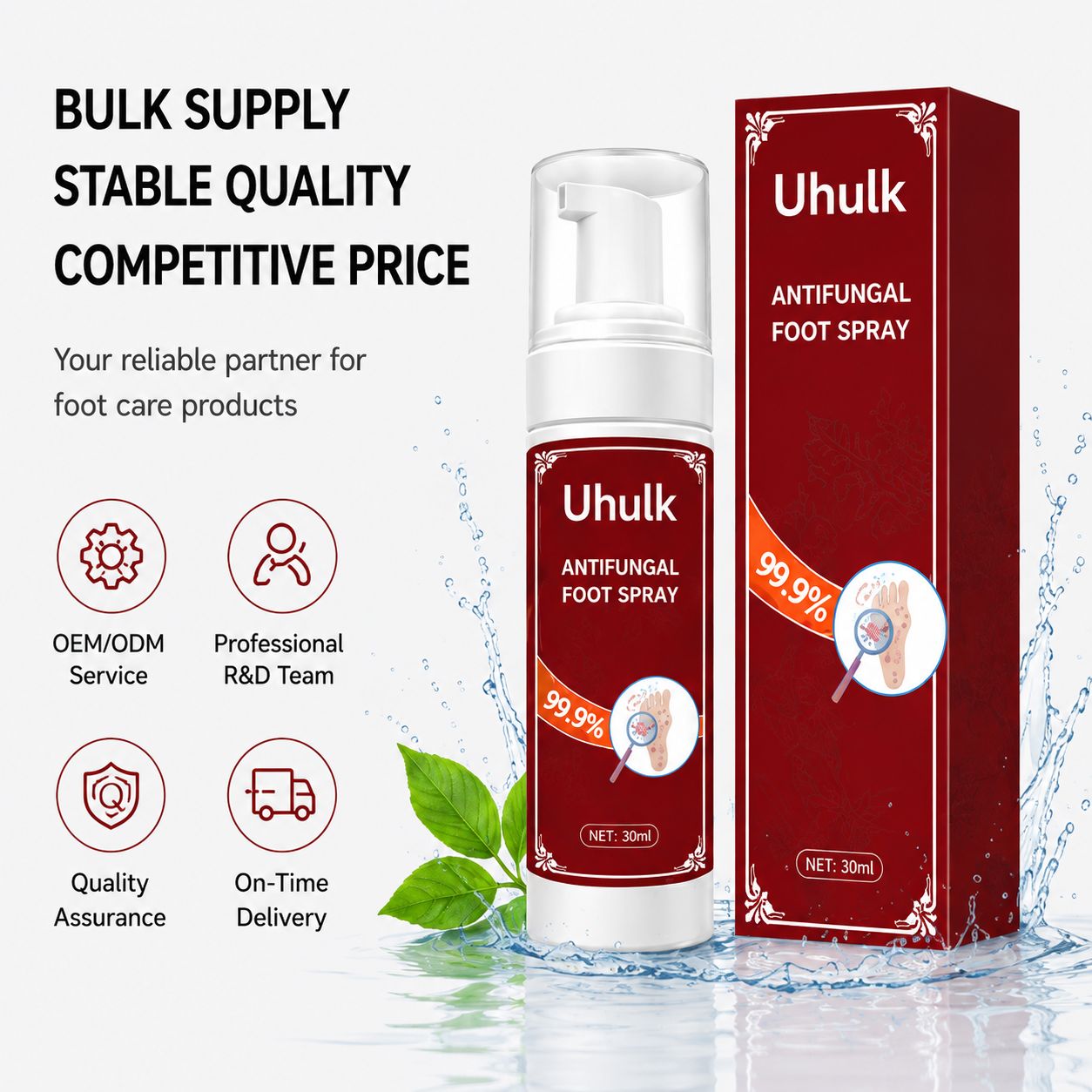 Uhulk Refreshing Foot Deodorant