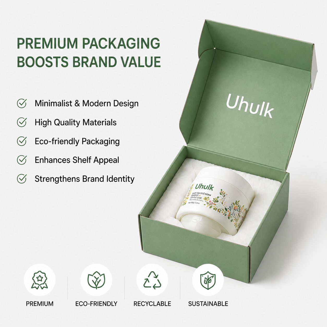 Uhulk Tea Seed Nourishing Baby Cream
