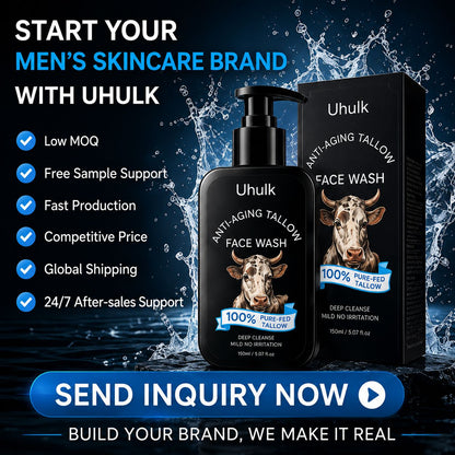 Uhulk Men Tallow Deep Clean Face Wash